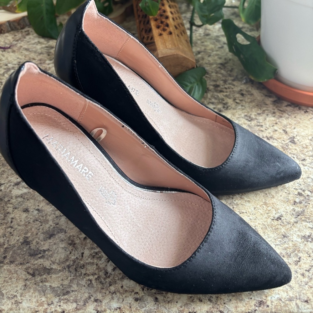 Mariamare Black Heels